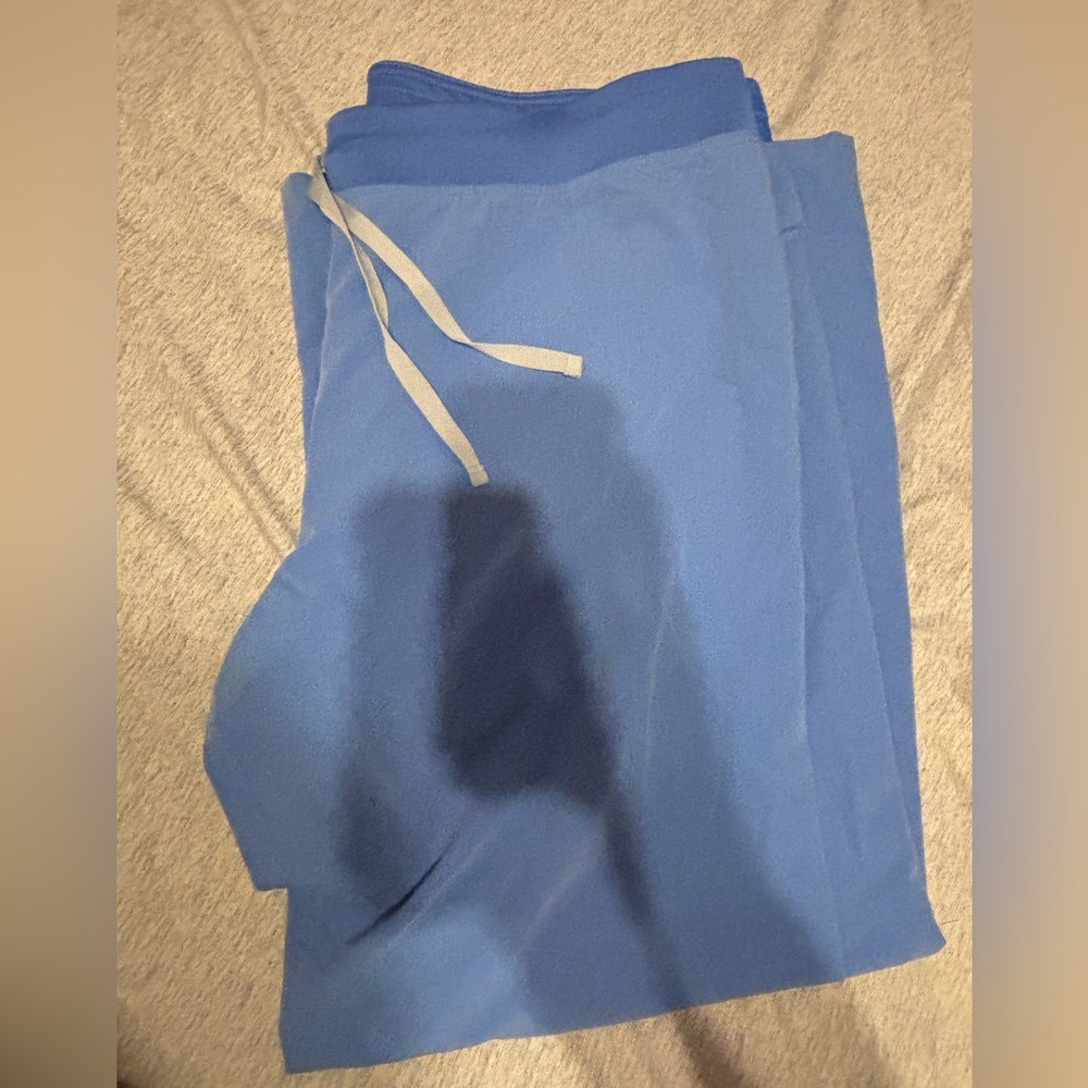 Figs Ceil blue high waisted basic livingston 2XL